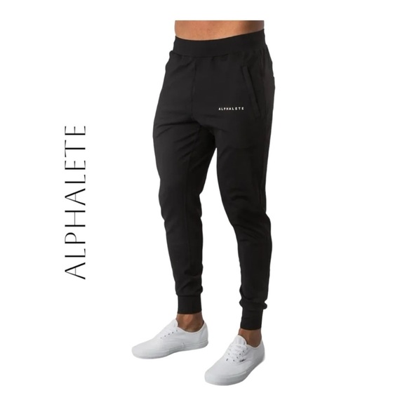 Alphalete Other - 1950. ALPHALETE MEN’S JOGGERS SWEATS CASUAL TROUSER BLACK COLOR SIZE LARGE